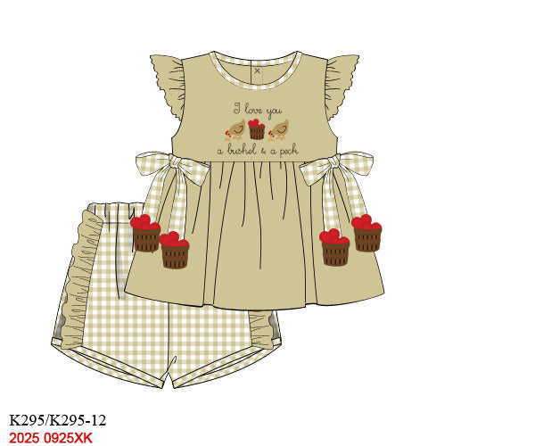 Bushel & a Peck Short Set 🐓