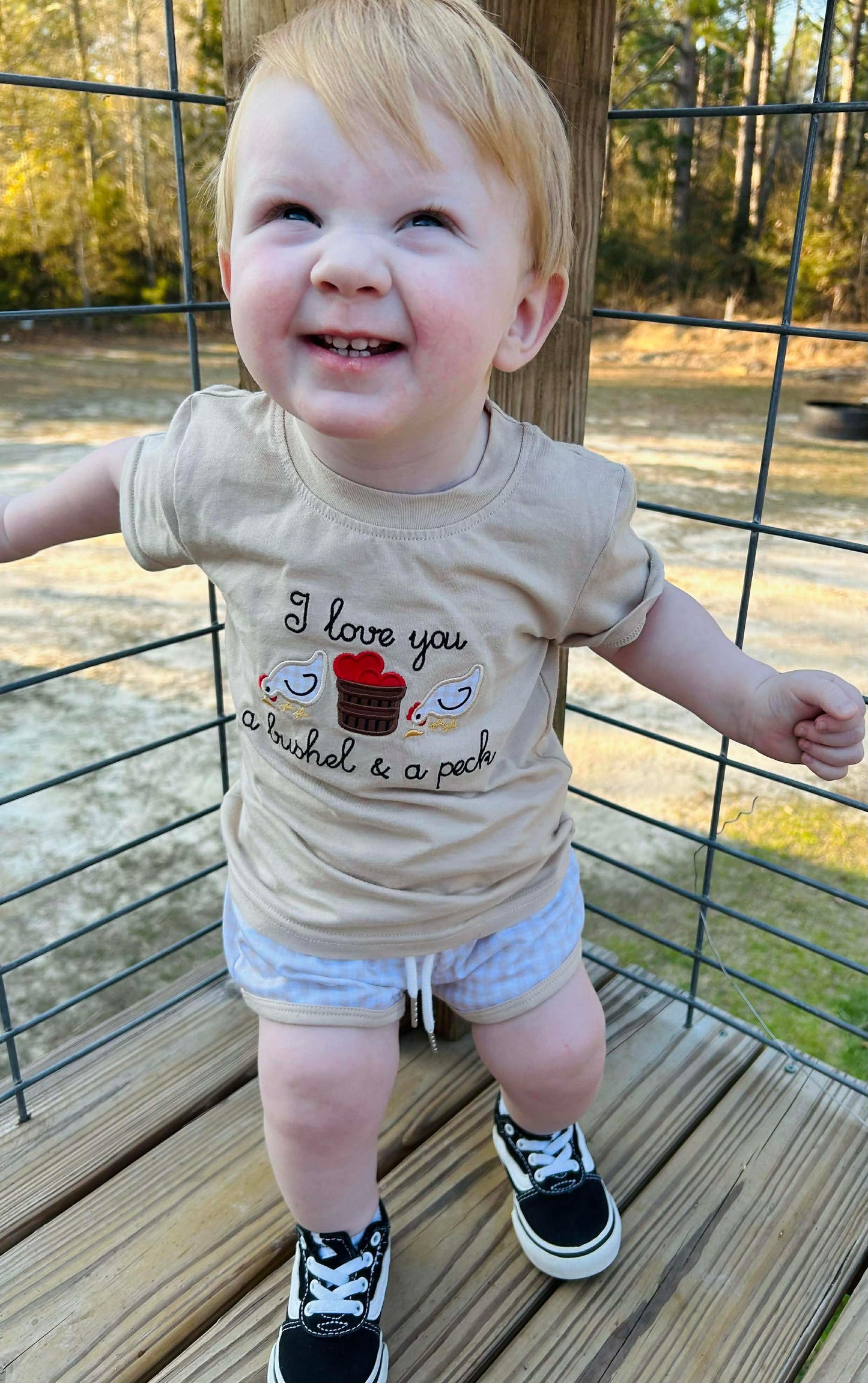 Bushel & a Peck Short Set 🐓