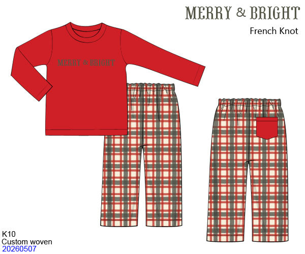 Holiday Heritage Boy Pants Set | ETA: OCTOBER
