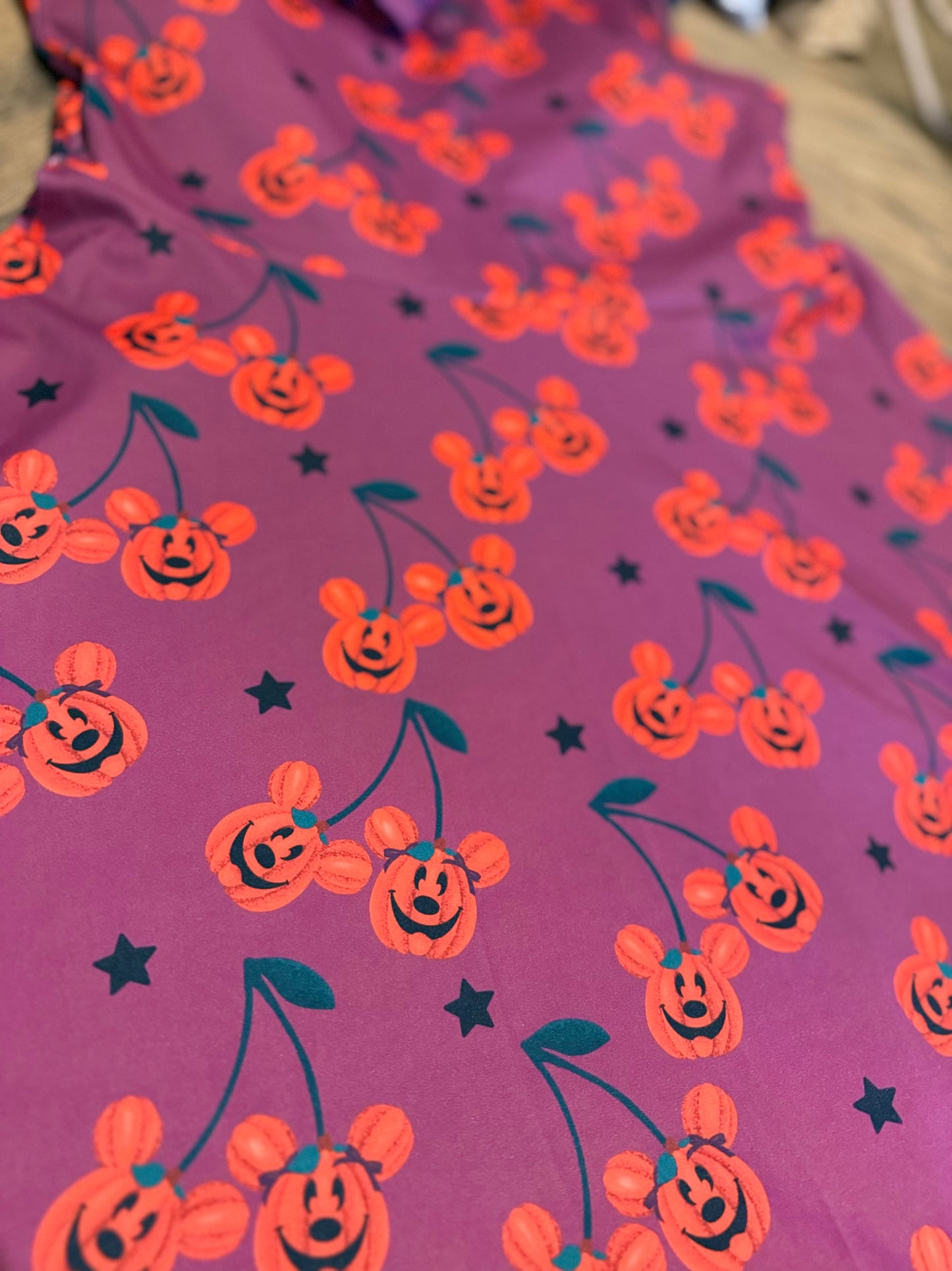 Mouse-O-Lantern Dress w/ Biker Shorts