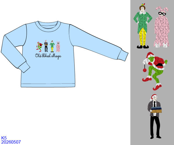 Old School Christmas Magic Boy Shirt | ETA: OCTOBER