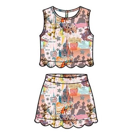 Magical Mashup Skort Set