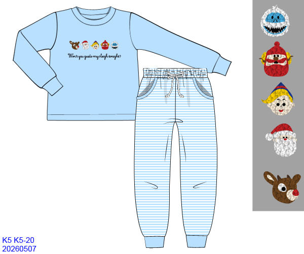 Won’t You Guide My Sleigh Tonight Pants Set | ETA: OCTOBER
