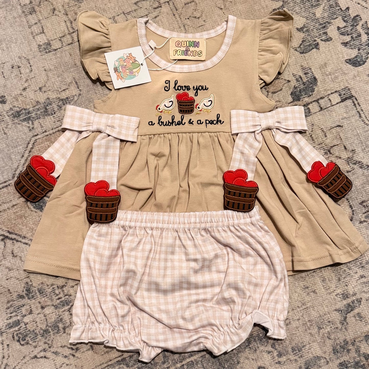 Bushel & a Peck Diaper Set 🐓