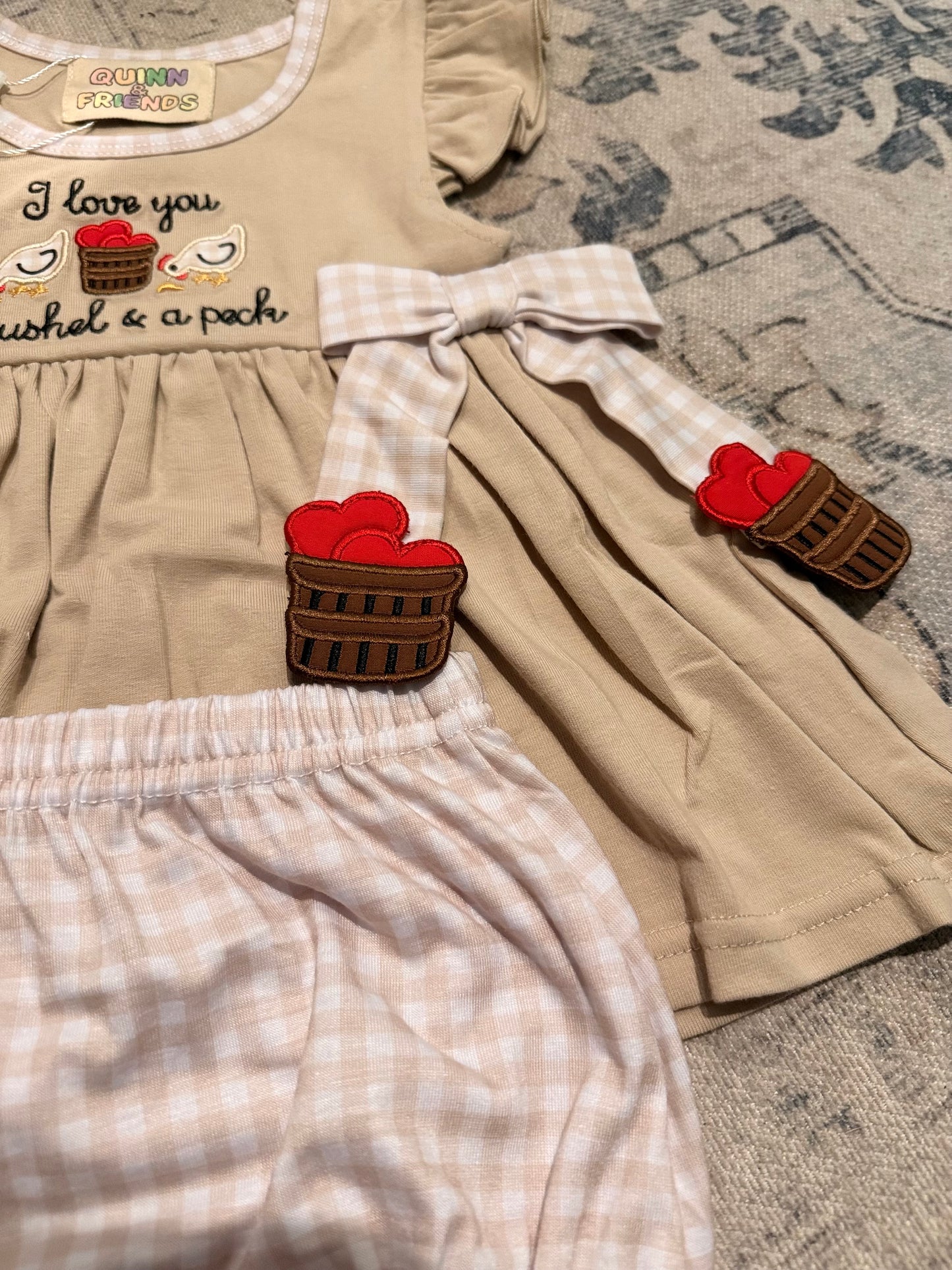 Bushel & a Peck Diaper Set 🐓