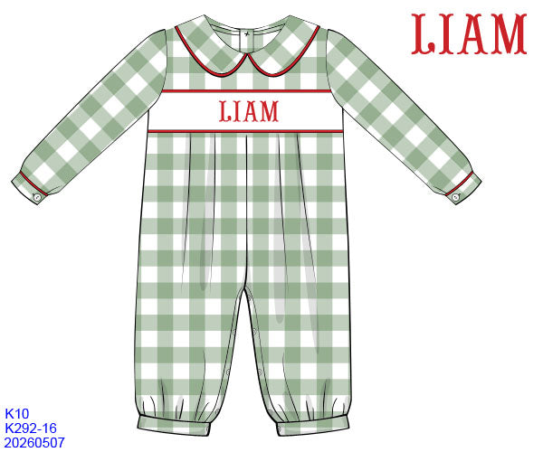 Christmas Family Match Boy Romper | ETA: OCTOBER