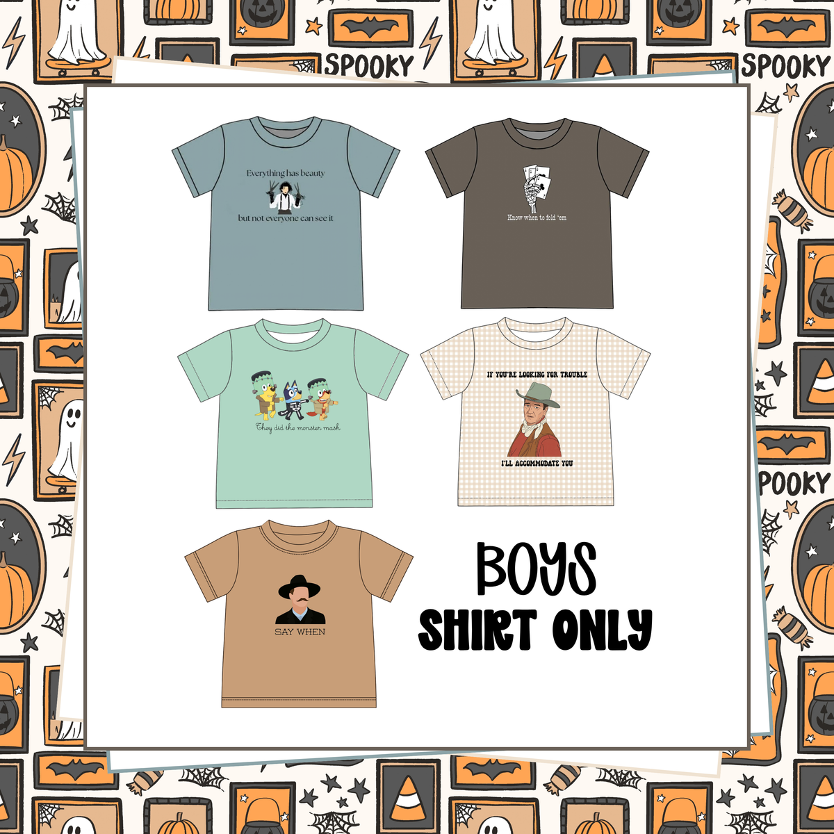 Boys Shirt Only