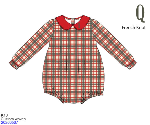 Holiday Heritage Boy Bubble | ETA: OCTOBER