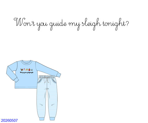 Won’t You Guide My Sleigh Tonight Pants Set | ETA: OCTOBER