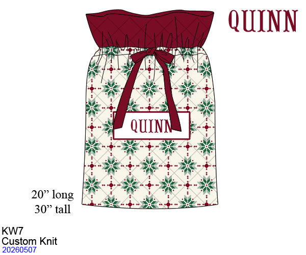 Vintage Charm Santa Sack  | ETA: OCTOBER