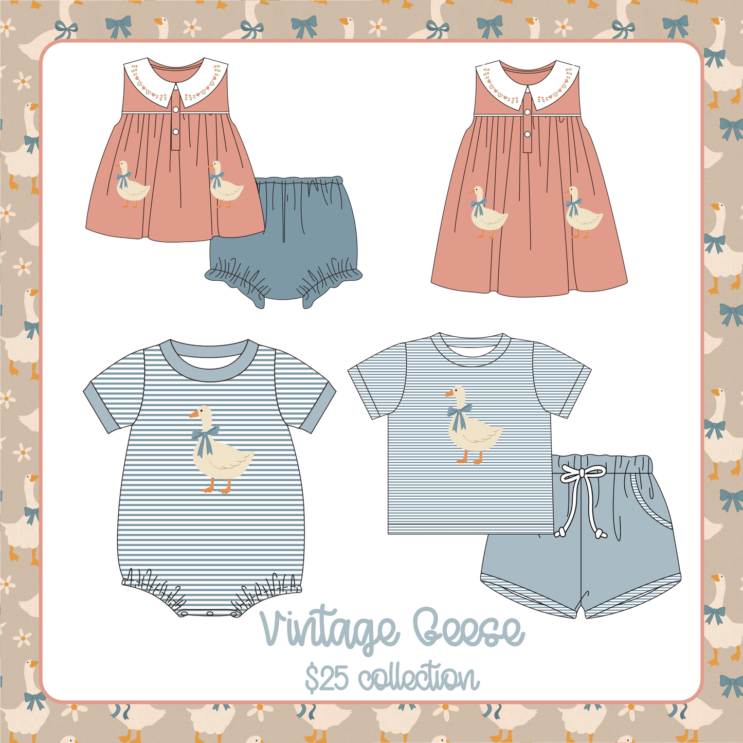 Vintage Geese Collection