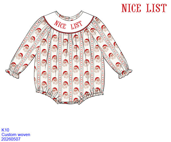 Old Saint Nick Girl Bubble | ETA: OCTOBER