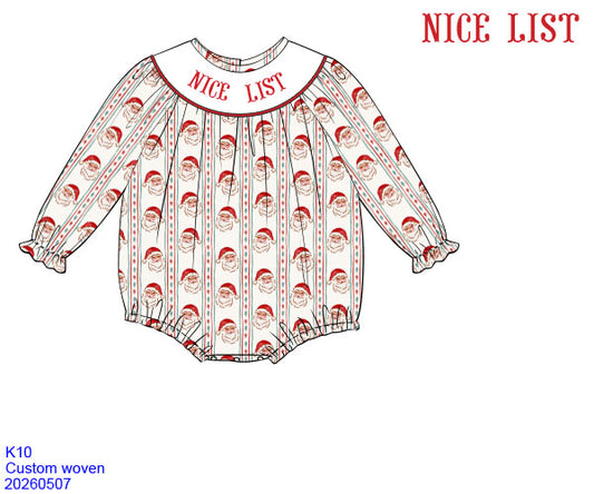 Old Saint Nick Girl Bubble | ETA: OCTOBER