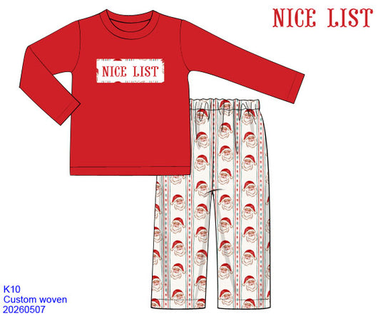 Old Saint Nick Boy Pants Set | ETA: OCTOBER
