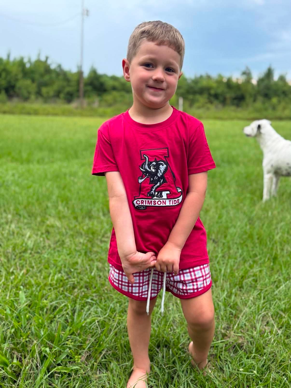 Alabama Boy Short Set